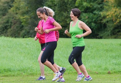 Women running at Bluecoat Sports