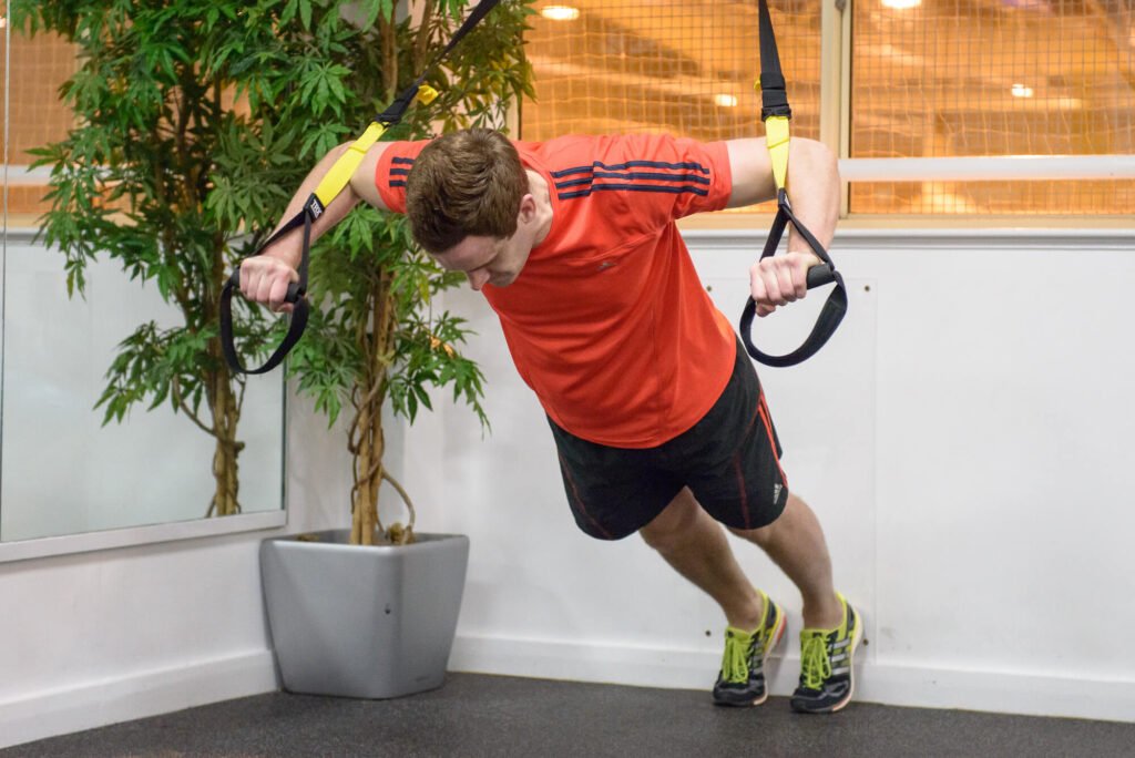 TRX training at Bluecoat Sports