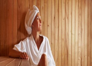 Remove toxins in a sauna