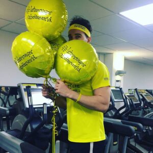 Liam in gym