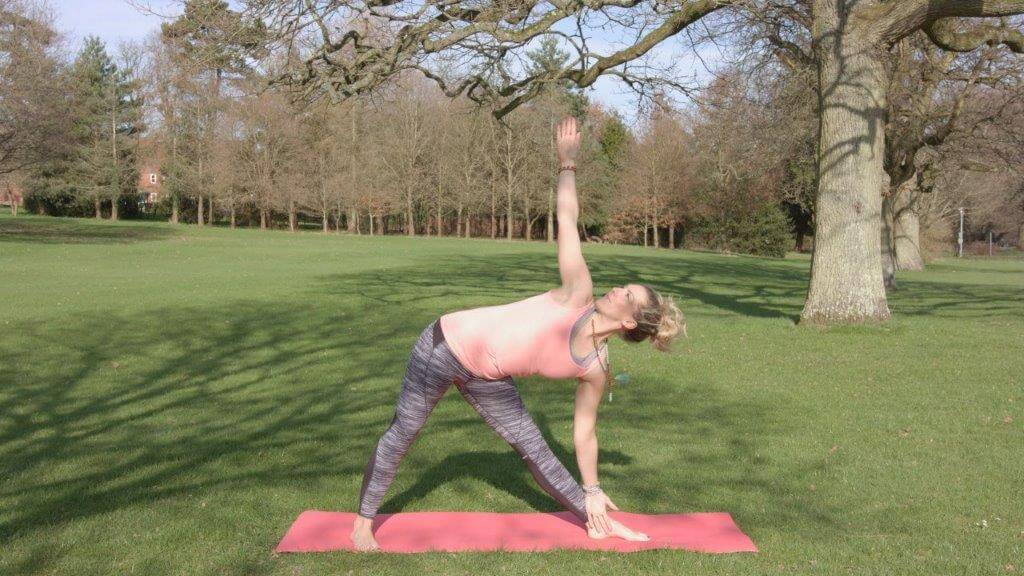 outdoor yoga