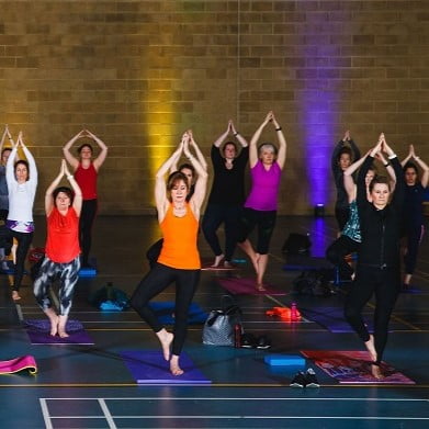 Group Power Yoga Class