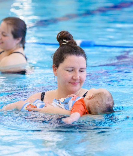 Baby Swimming Class at Bluecoats