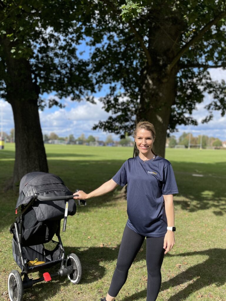 Buggy fit postnatal exercise class