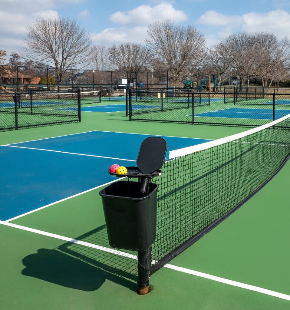 Pickleball court