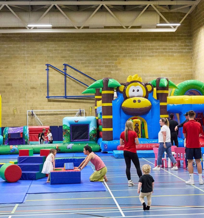 Jump N Play children's soft play activity at bluecoat sports