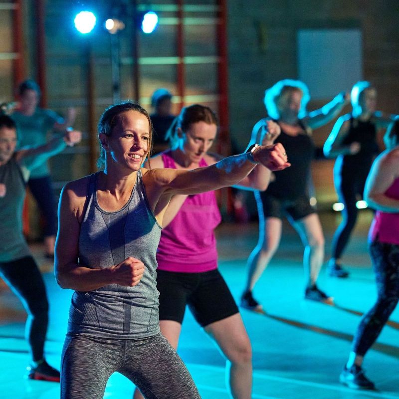 group fitness class